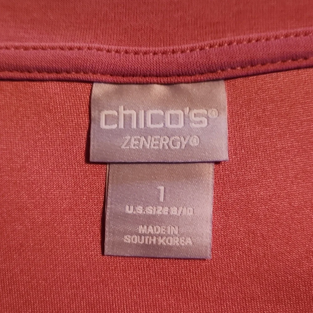 Chicos Zenergy sweatshirt Size 1 - Picture 3 of 7